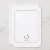 Cowboy Elements Einladung (Rückseite)