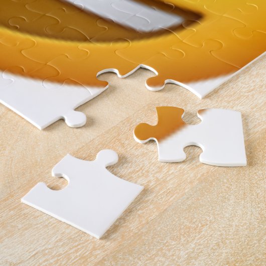 Cowboy-Emoji-Gesicht Puzzle (Seite)