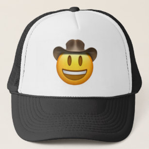 Cowboy-Emoji-Gesicht Truckerkappe