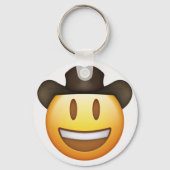 Cowboy Emoji Schlüsselanhänger (Vorderseite)