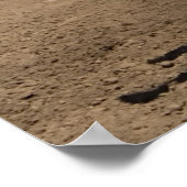 Cowboy fällt aus Bronc Poster (Ecke)