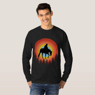COWBOY FARBIGER SONNENSET T - Shirt