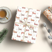 Cowboy Farm Holiday Wrapping Paper Geschenkpapier Set