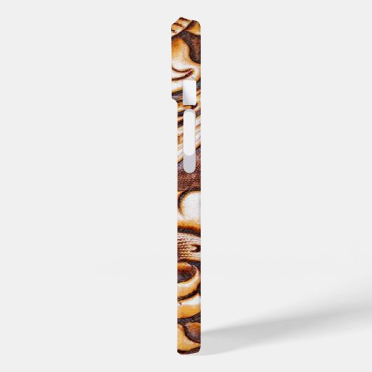 Cowboy Fashion Western Country Tooled Leder Case-Mate iPhone Hülle (Rückseite / Links)