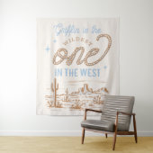 Cowboy First Birthday Tapestry Wandteppich (Beispiel)