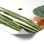 Cowboy First Rodeo Geburtstag Willkommen Poster (Ecke)