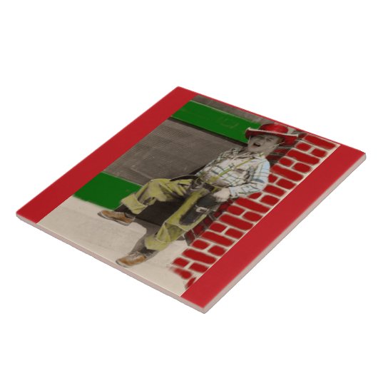 Cowboy Fliese (Seite)