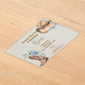 COWBOY FLORAL BRAUTPARTY ACRYLEINLADUNGEN (Ablage )