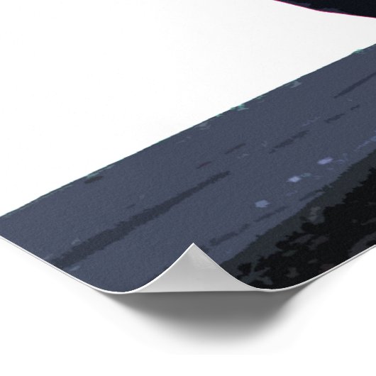 Cowboy Fotograf Poster (Ecke)