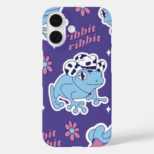 Cowboy Frog Ästhetik Case-Mate iPhone Hülle (Rückseite)