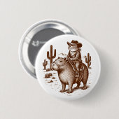 Cowboy Frosch Button (Vorne & Hinten)