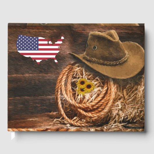 Cowboy Gästebuch (Vorderseite)