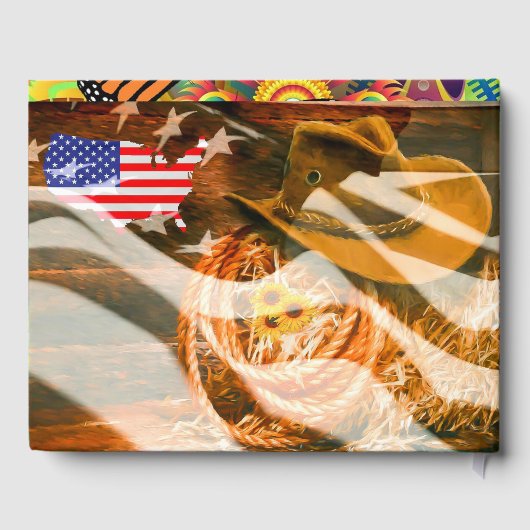 Cowboy Gästebuch (Rückseite)