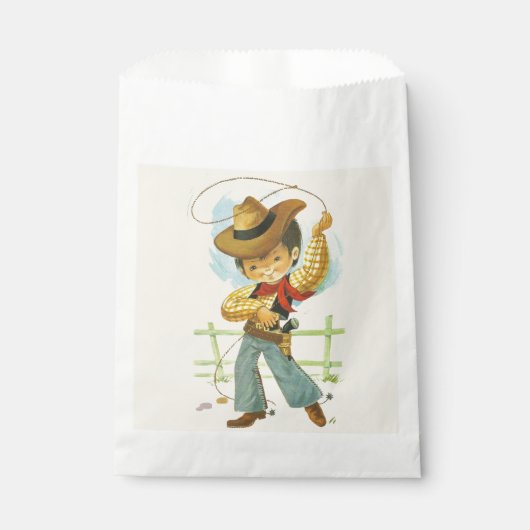 Cowboy Gastgeschenk Bag Geschenktütchen (Vorderseite)