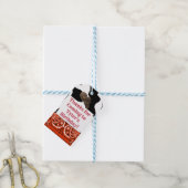 Cowboy-Gastgeschenk Geschenkanhänger (Mit Garn)