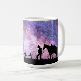 Cowboy Gebet Kaffeemaschine Tasse