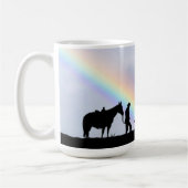 Cowboy Gebet Kaffeemaschine Tasse (Links)