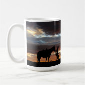 Cowboy Gebet Kaffeemaschine Tasse (Links)
