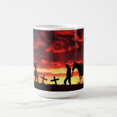 Cowboy Gebet Kaffeemaschine Tasse (Mittel)