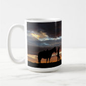 Cowboy Gebet Kaffeemaschine Tasse (Links)