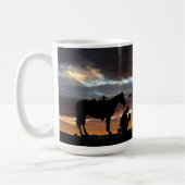 Cowboy Gebet Kaffeemaschine Tasse (Links)