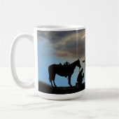 Cowboy Gebet Kaffeemaschine Tasse (Links)