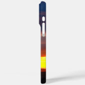 Cowboy Gebet Silhouette iPhone Case (Rückseite / Links)