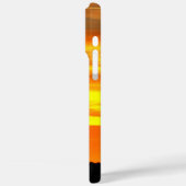 Cowboy Gebet Silhouette iPhone Case (Rückseite / Links)