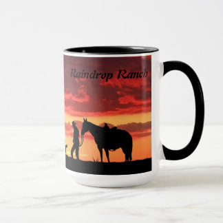 Cowboy-Gebets-Kaffeetasse Tasse