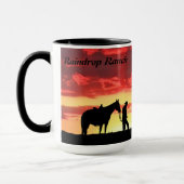 Cowboy-Gebets-Kaffeetasse Tasse (Links)