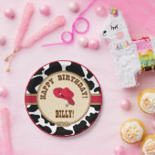 Cowboy-Geburtstag, kundengerechter Teller (Party)