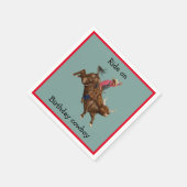 Cowboy-Geburtstag Serviette (Ecke)