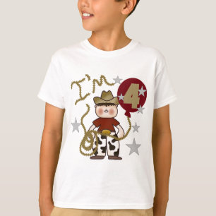 Cowboy Geburtstagsgeschenke und Geschenke T-Shirt
