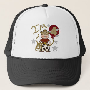 Cowboy Geburtstagsgeschenke und Geschenke Truckerkappe