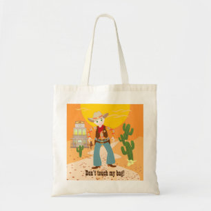 Cowboy-Geburtstagsparty Tragetasche