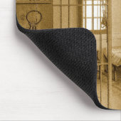 Cowboy-Gefängnis Mousepad (Ecke)