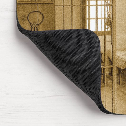 Cowboy-Gefängnis Mousepad (Ecke)