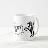 Cowboy-Geist Kaffeetasse (VorderseiteRechts)