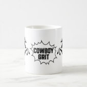Cowboy-Geist Kaffeetasse (Mittel)