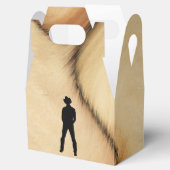 Cowboy Geschenkschachtel (Geöffnet)