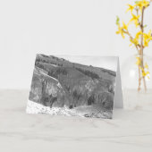 Cowboy getrennt von seiner Herde Karte (Gelbe Blume)