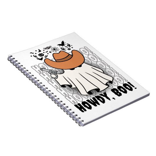 Cowboy Ghost Notizblock (Rechte Seite)