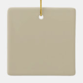 Cowboy Giddy Up Jingle Pferd holt Ihr Füße hoch Keramikornament (Rückseite)