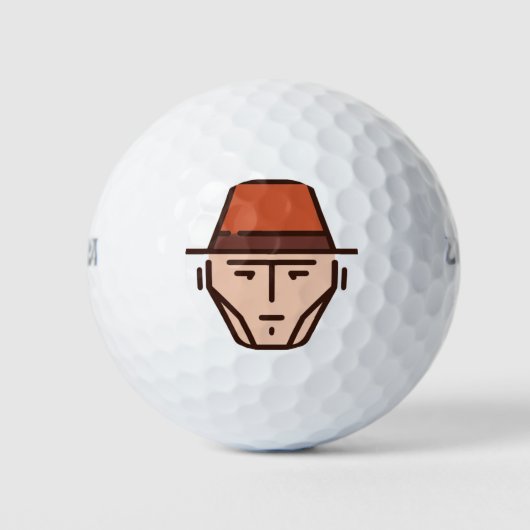 Cowboy Golfball (Vorderseite)