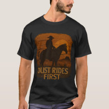Cowboy Grafik T-Shirt – Western Reiter Design