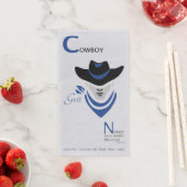 Cowboy Grit Serviette (Beispiel)