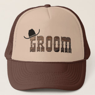 Cowboy Groom Hat Truckerkappe
