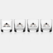 Cowboy Groom Whiskyglas (Hinten)