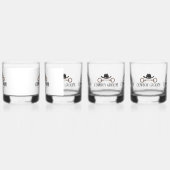 Cowboy Groom Whiskyglas (Links)
