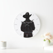 Cowboy Große Wanduhr (Zuhause)